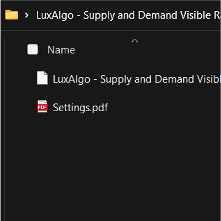 LuxAlgo - Supply and Demand Visible Range Indicator MT4