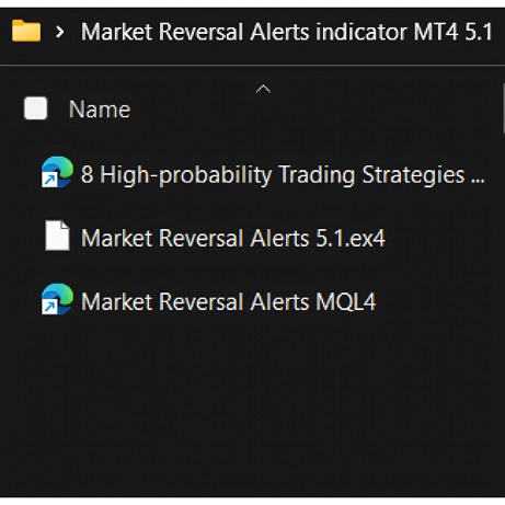 Market Reversal Alerts Indicator MT4 V5.1