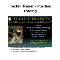 Techni Trader - Position Trading (Total size: 15.52 GB Contains: 10 folders 47 files)