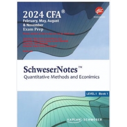 SchweserNotes CFA 2024 Level I - SchweserNotes Book 1-5 (Kaplan Schweser)